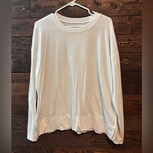 Lucky Brand Women's White Crew Neck Sweater